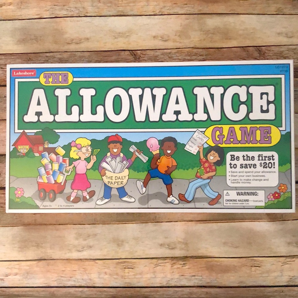 NEW SEALED The Allowance Board game | For Ages 5+ 2-4 players.